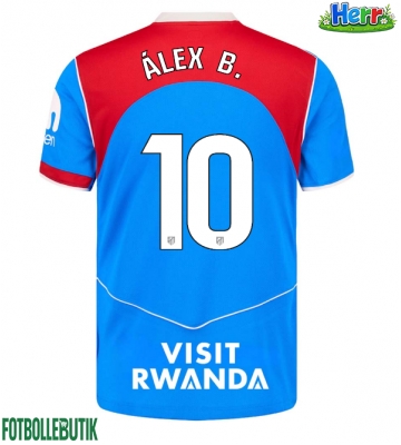 Atletico Madrid Alex Baena #10 Tredje Tröja 2025-26 Kortärmad